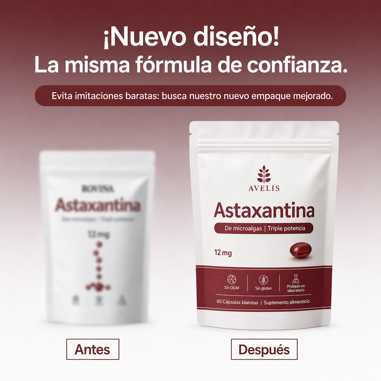 Avelis Astaxantina: el antioxidante más potente de la naturaleza para el bienestar general del organismo y la protección celular